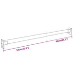 2 db ezüst teleszkópos gardróbsín 58-100 cm 7