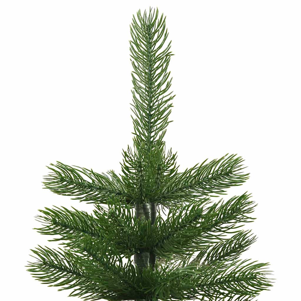 Vékony polietilén műkarácsonyfa állvánnyal 240 cm 3