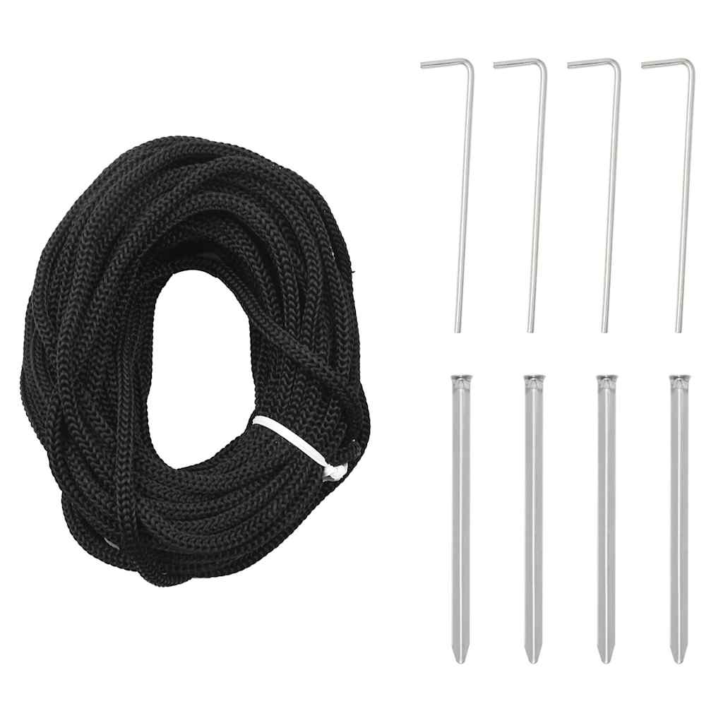 Kúp alakú karácsonyfa 1400 meleg fehér LED-del 160 x 500 cm 8