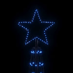 Kúp alakú karácsonyfa 3000 kék LED-del 230 x 800 cm 5