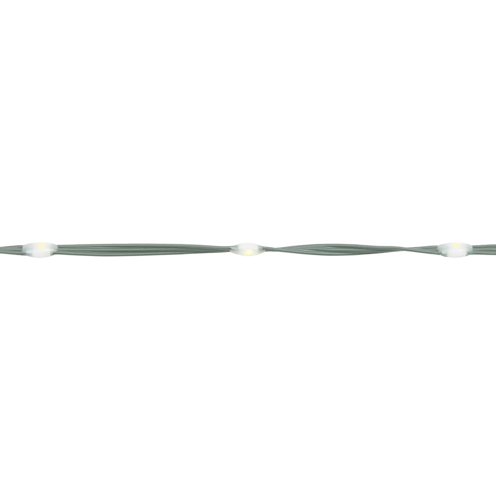 Kúp alakú karácsonyfa 3000 kék LED-del 230 x 800 cm 7
