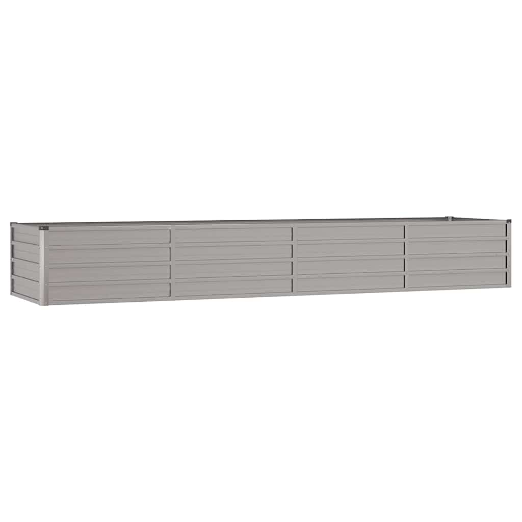 Rozsda színű corten acél kerti magaságyás 320 x 80 x 45 cm 3
