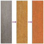 Rozsda színű corten acél kerti magaságyás 320 x 80 x 45 cm 6