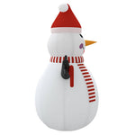Inflatable Hóember LED-del 360 cm 8