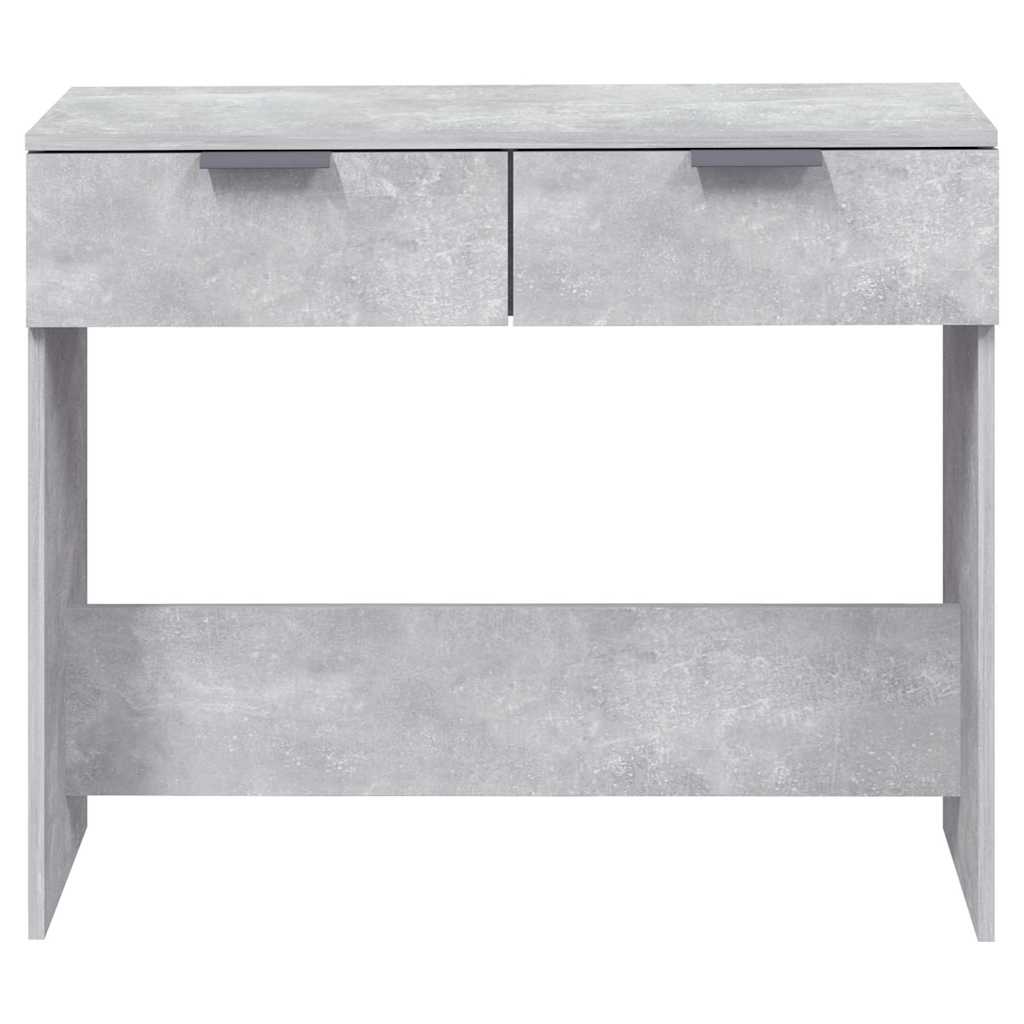Betonszürke szerelt fa tálalóasztal 90 x 36 x 75 cm 6