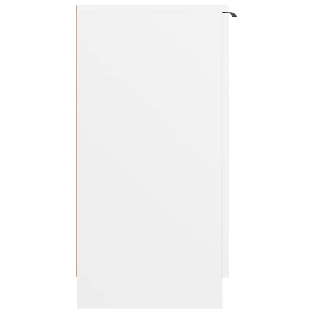 Füstös tölgyszínű szerelt fa cipősszekrény 59 x 35 x 70 4