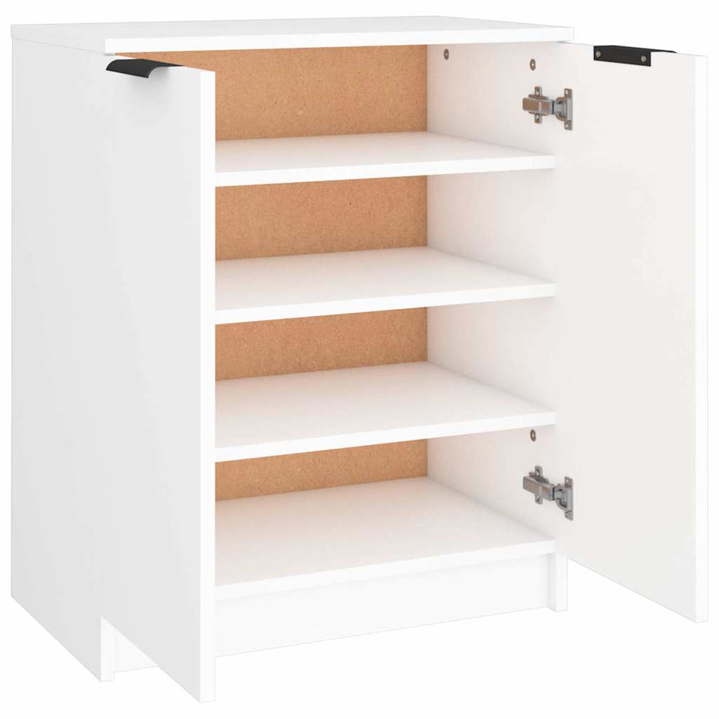 Füstös tölgyszínű szerelt fa cipősszekrény 59 x 35 x 70 5