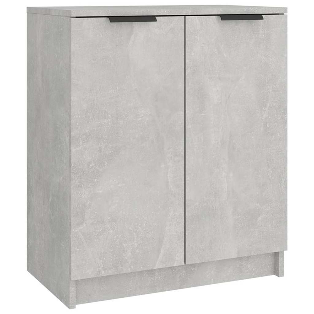 Betonszürke szerelt fa cipősszekrény 59 x 35 x 70 2