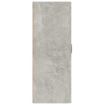 Betonszürke szerelt fa függőszekrény 69,5 x 34 x 90 cm 7
