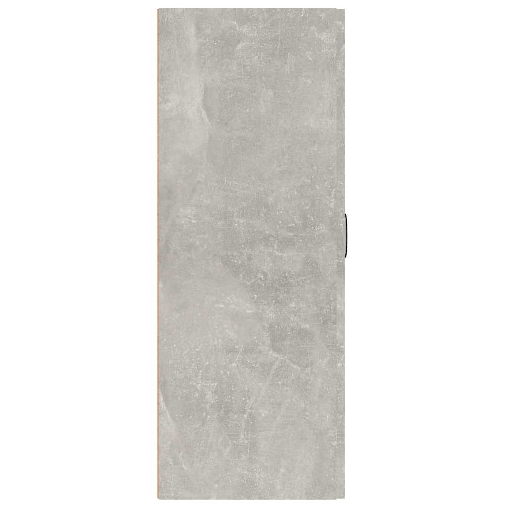 Betonszürke szerelt fa függőszekrény 69,5 x 34 x 90 cm 7