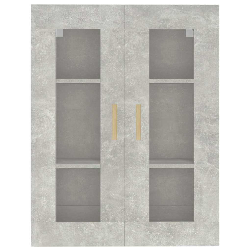 Betonszürke függő faliszekrény 69,5 x 34 x 90 cm 3