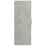 Betonszürke függő faliszekrény 69,5 x 34 x 90 cm 4