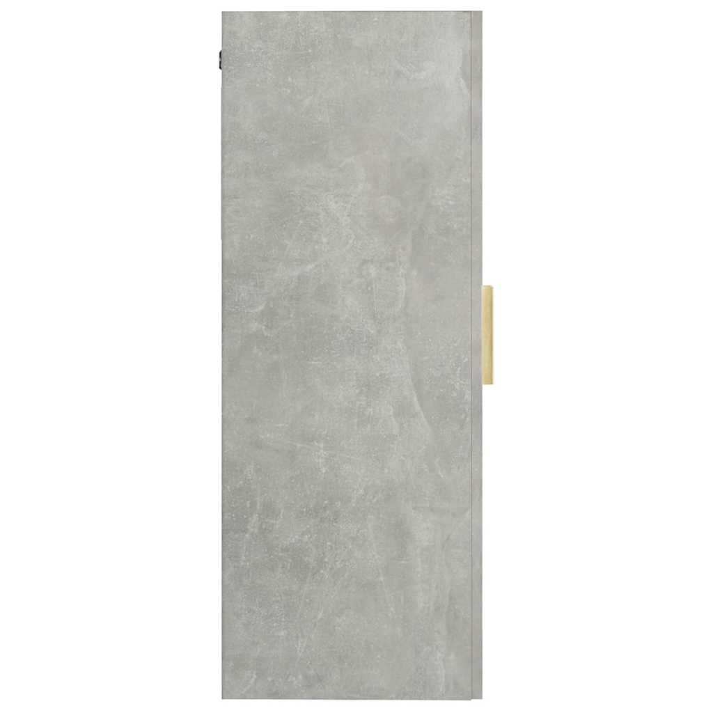 Betonszürke függő faliszekrény 69,5 x 34 x 90 cm 4