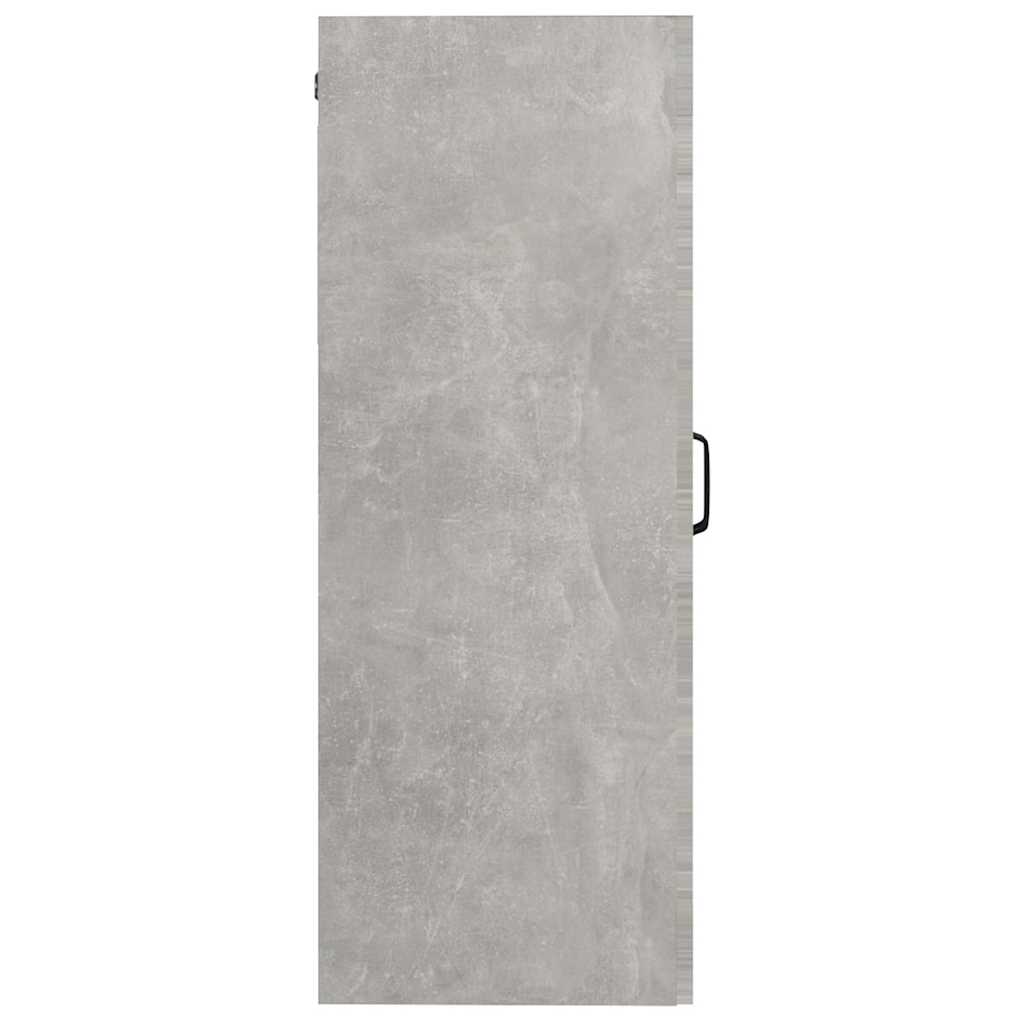 Betonszürke függő faliszekrény 69,5 x 34 x 90 cm 4