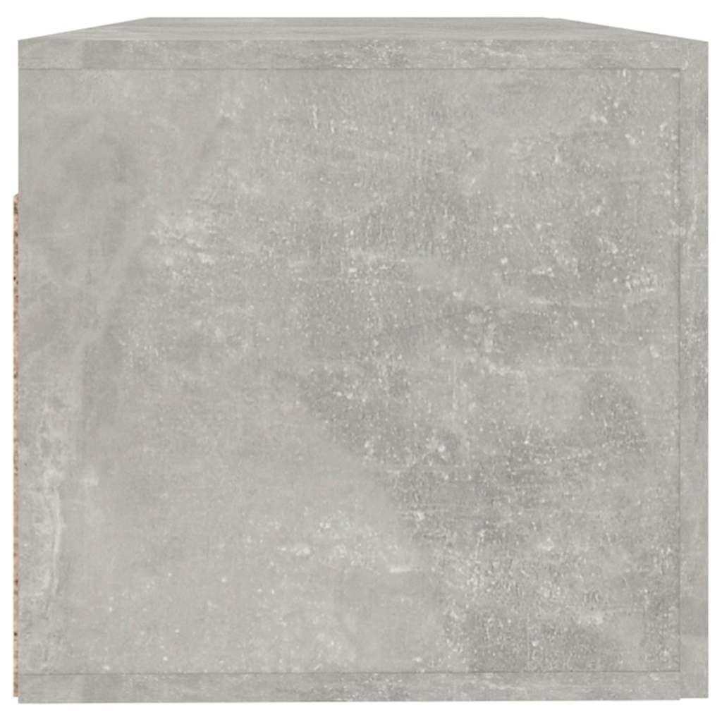 Betonszürke szerelt fa faliszekrény 100 x 36,5 x 35 cm 6