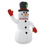 Inflatable Hóember LED világítással 240 cm 3