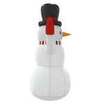 Inflatable Hóember LED világítással 240 cm 8