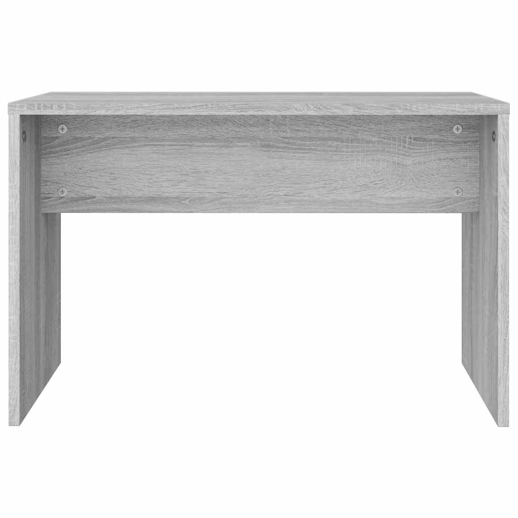 Szürke sonoma színű fésülködőasztal-szett 86,5 x 35 x 136 cm 8