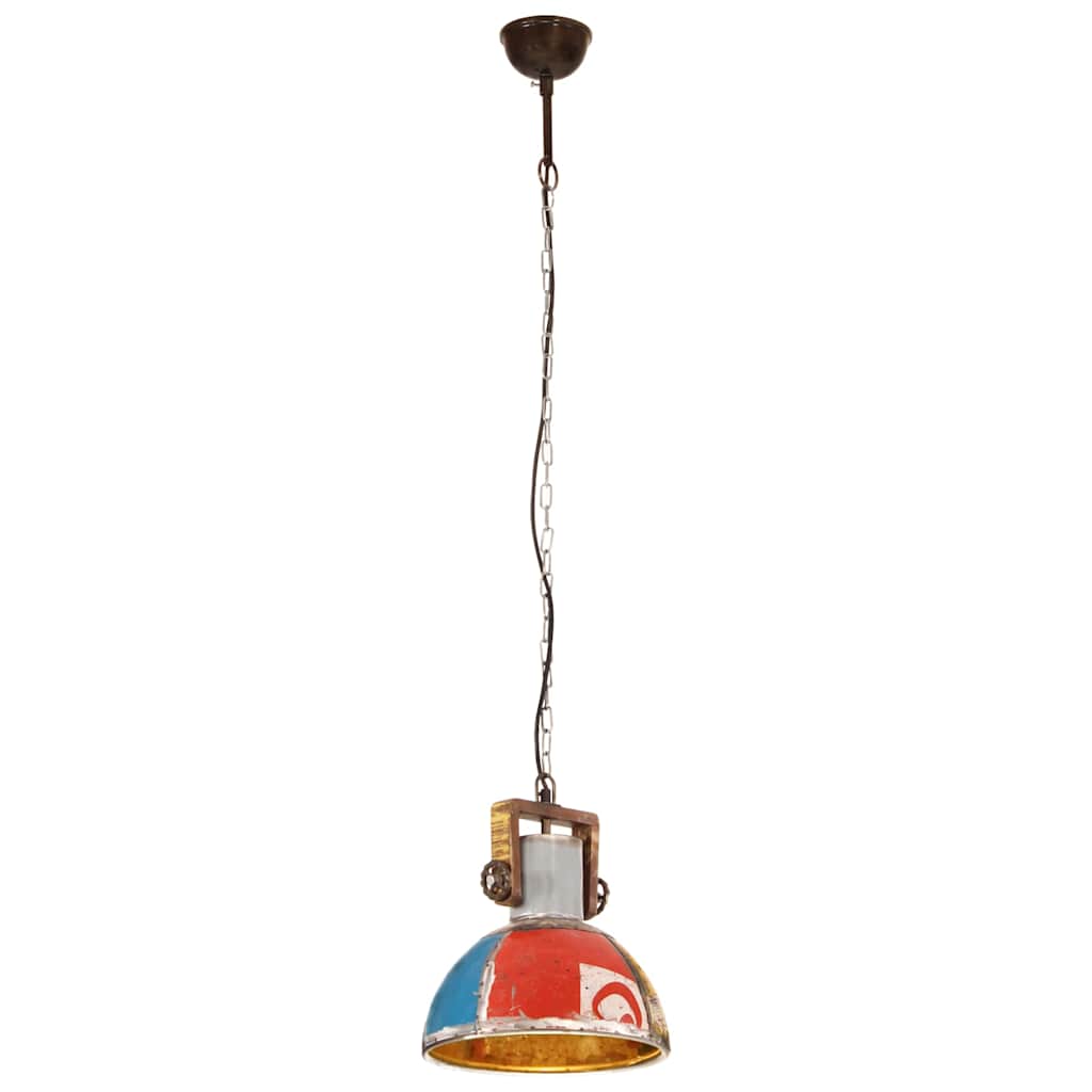 Kerek többszínű ipari függőlámpa 25 W 30 cm E27 4