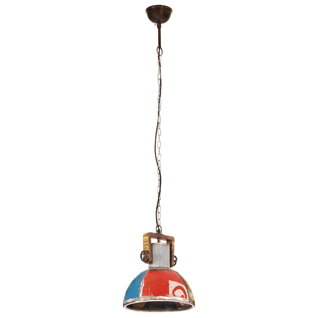 Kerek többszínű ipari függőlámpa 25 W 30 cm E27 5