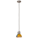 Kerek többszínű ipari függőlámpa 25 W 17 cm E27 3