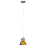 Kerek többszínű ipari függőlámpa 25 W 17 cm E27 4
