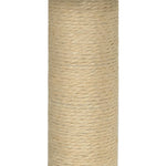 Krémszínű macskabútor szizál kaparófával 74 cm 7