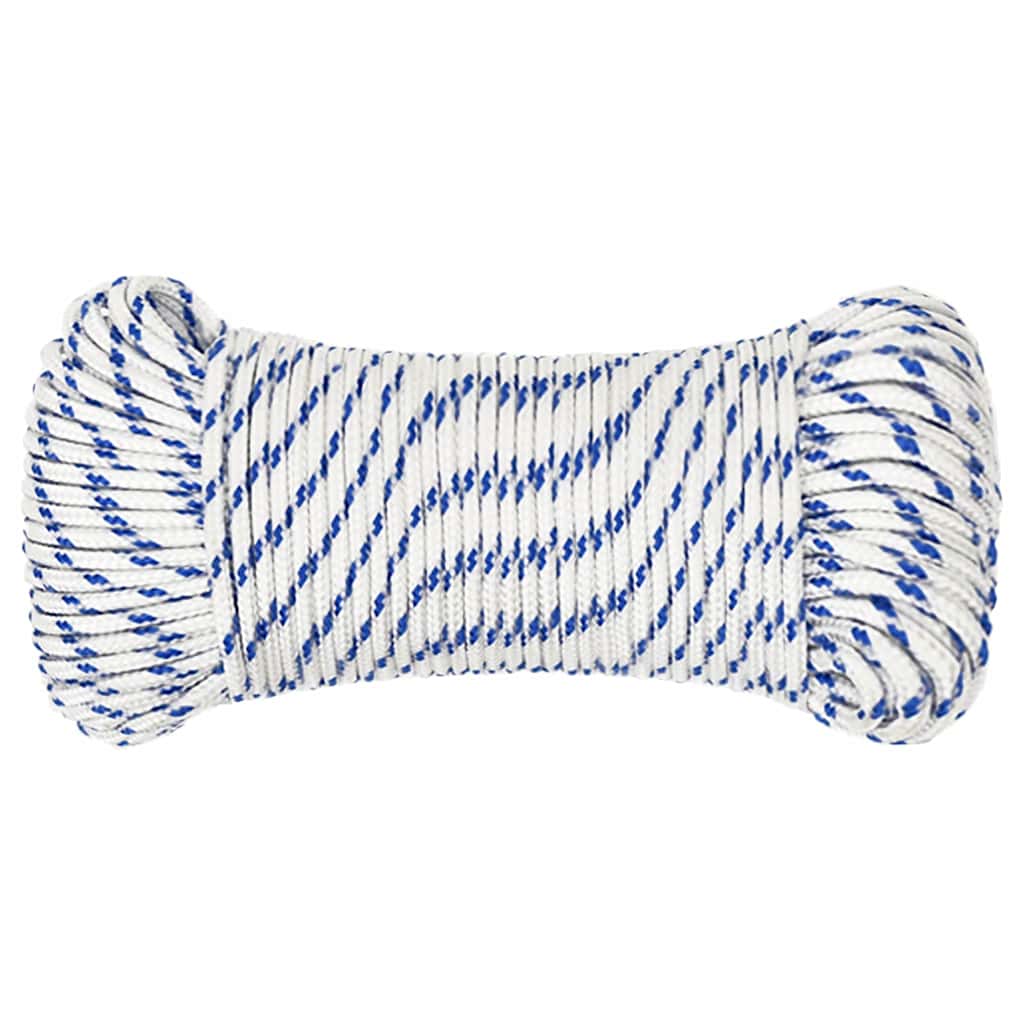 Fehér polipropilén hajókötél 4 mm 250 m 3