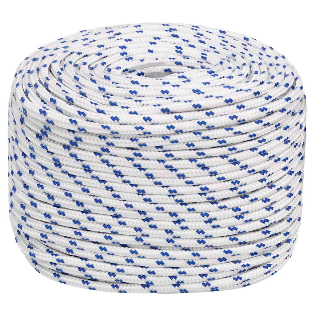 Fehér polipropilén hajókötél 8 mm 25 m 2
