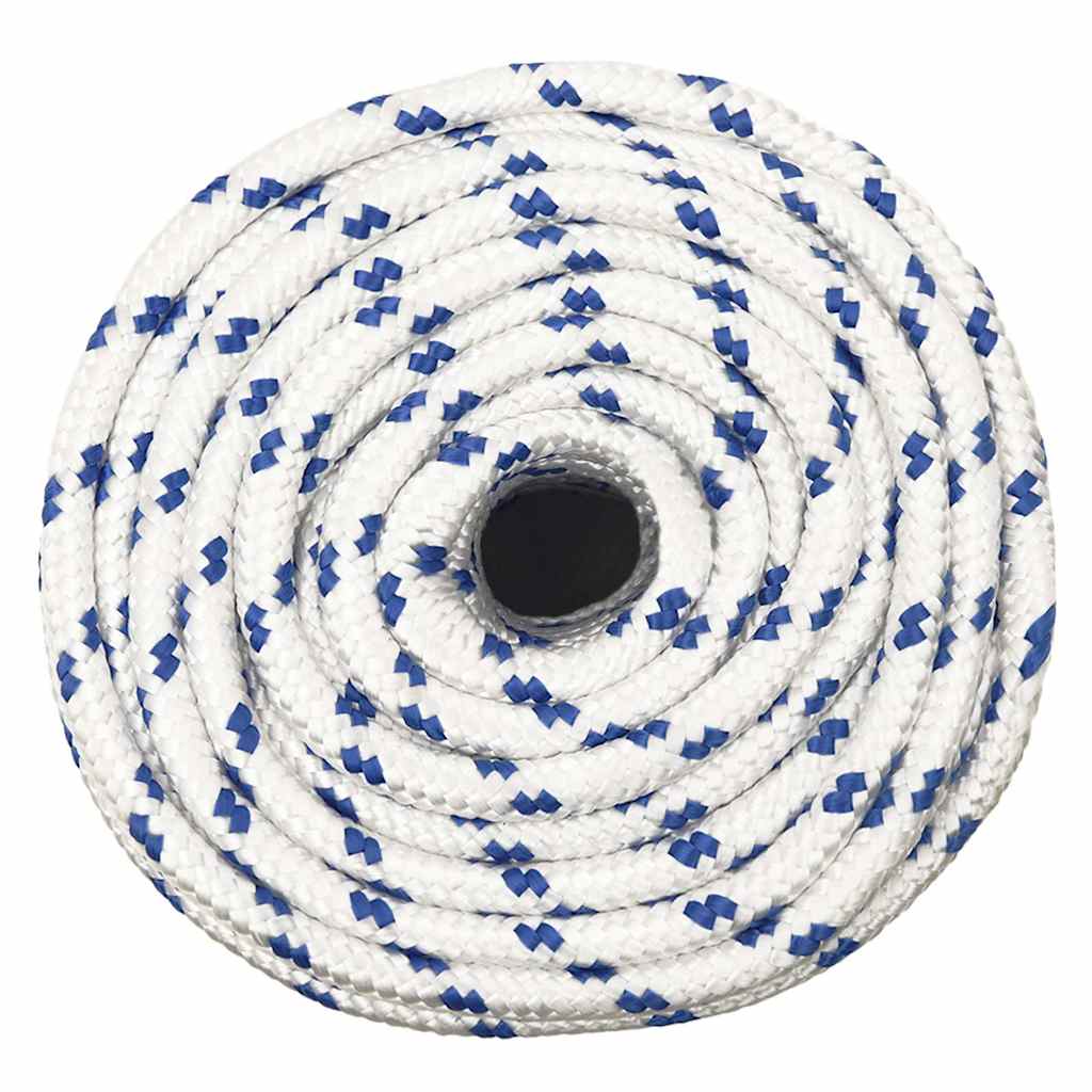 Fehér polipropilén hajókötél 14 mm 25 m 3