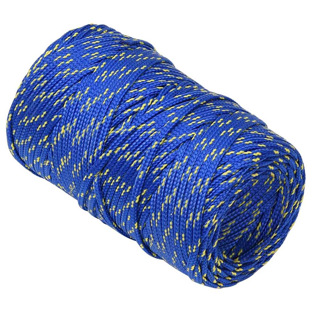 Kék polipropilén hajókötél 2 mm 250 m 3