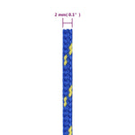 Kék polipropilén hajókötél 2 mm 250 m 6