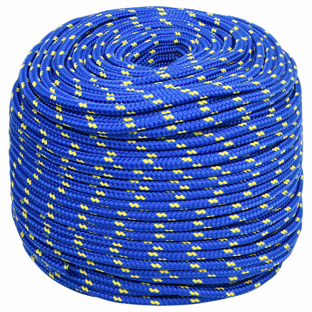 Kék polipropilén hajókötél 10 mm 25 m 2