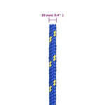 Kék polipropilén hajókötél 10 mm 25 m 6
