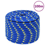 Kék polipropilén hajókötél 12 mm 100 m