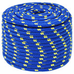Kék polipropilén hajókötél 14 mm 100 m 2