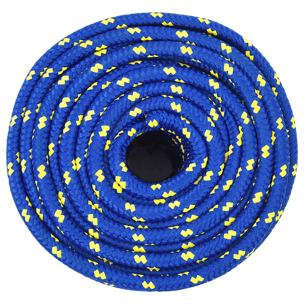 Kék polipropilén hajókötél 14 mm 100 m 3