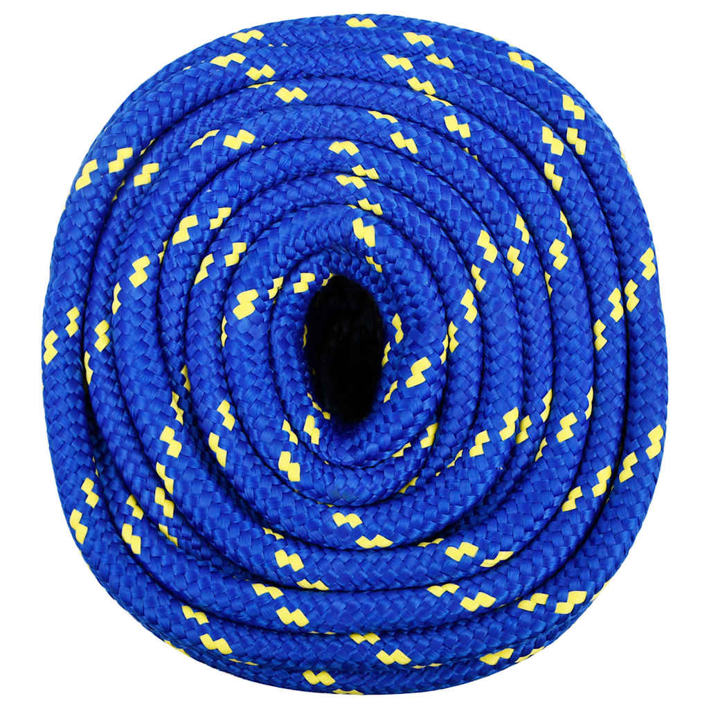 Kék polipropilén hajókötél 18 mm 25 m 3