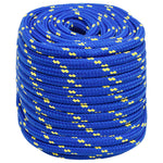 Kék polipropilén hajókötél 18 mm 100 m 2