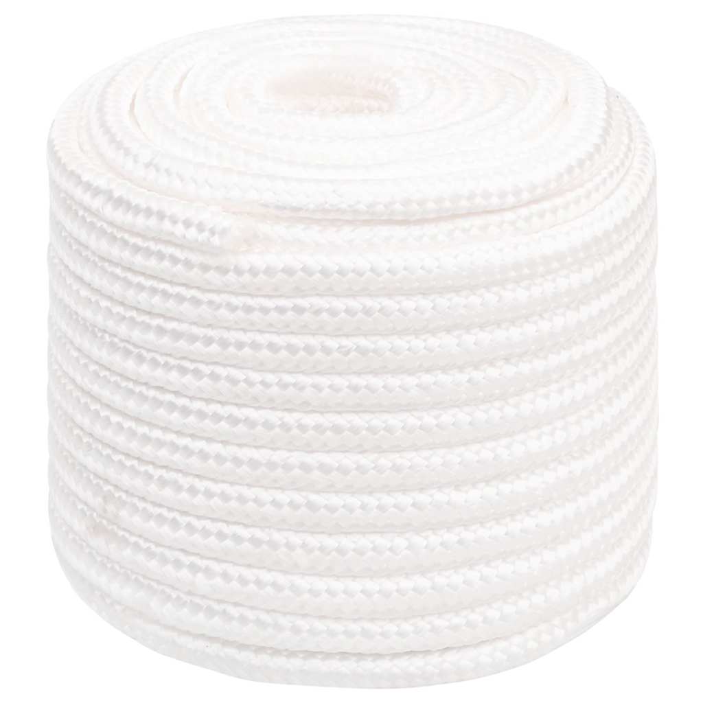 Teljesen fehér polipropilén hajókötél 18 mm 100 m 2