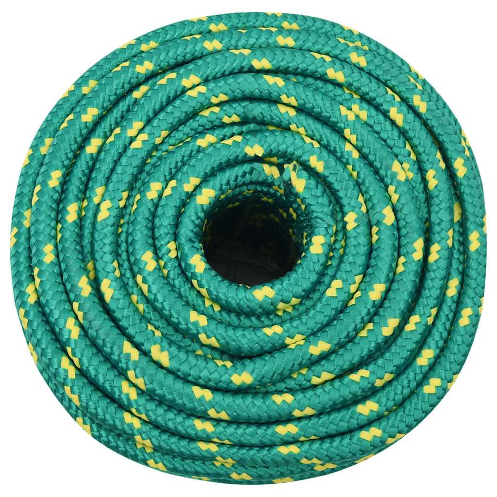 Zöld polipropilén hajókötél 14 mm 100 m 3