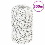 Fehér poliészter fonott csónakkötél 2 mm x 500 m 6