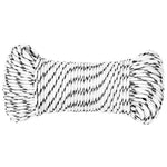 Fehér poliészter fonott csónakkötél 5 mm x 50 m 2