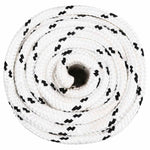 Fehér poliészter fonott csónakkötél 20 mm x 100 m 2