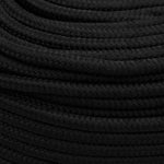 Fekete poliészter munkakötél 10 mm 25 m 4