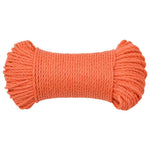 Narancssárga polipropilén munkakötél 6 mm 100 m 3