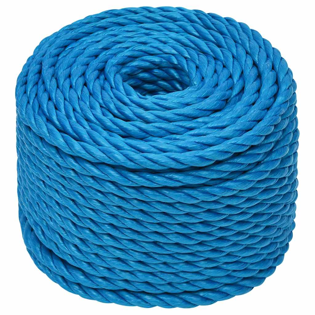 Kék polipropilén munkakötél 16 mm 25 m 2