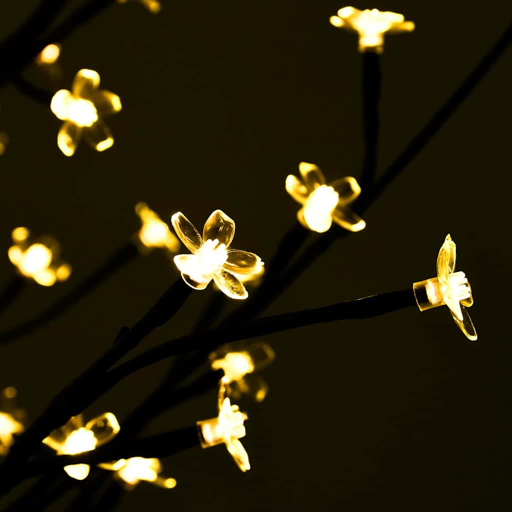LED-es cseresznyevirágfa 84 meleg fehér LED-del 120 cm 4