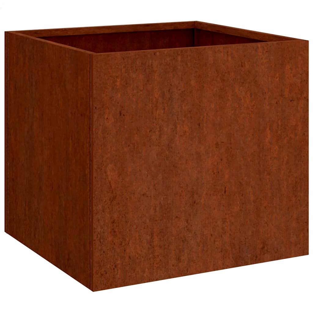 2 db corten acél növénytartó 32 x 30 x 29 cm 5