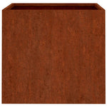 2 db corten acél növénytartó 32 x 30 x 29 cm 6